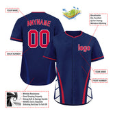 Custom Georgia Personalized Authentic Baseball Jersey BSBJ01-E06042-3Q